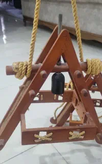 لوستر چوبی