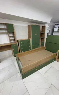 تخت خواب و کمد تک نفره اقساط