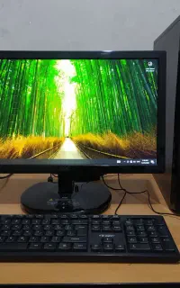 کامپیوتر core i3 رم 8 هارد 500 مانیتور LED 19