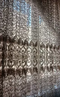 پرده پذیرایی شاین دار