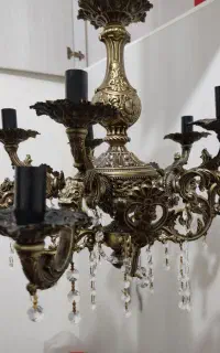 لوستر 5 شاخه 10 شعله