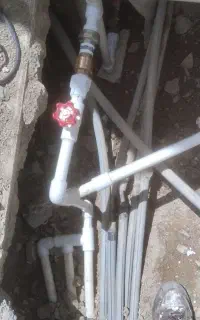 لوله کشی آب سرد گرم