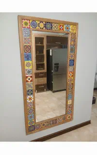 آینه طرح سنتی مدرن