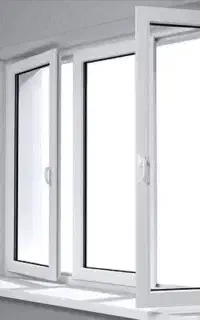 درب و پنجره دوجداره upvc و توری پلیسه ای