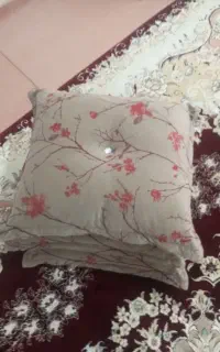 چهار تا بالش پشت مبلی