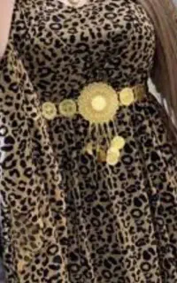 مخمل پلنگی نگیندار اصلی