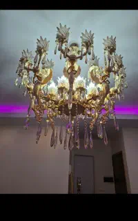 دو عدد لوستر 15شاخه 30شعله