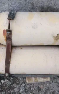 کپسول cng دوقلو با تمام وسایل کم کار
