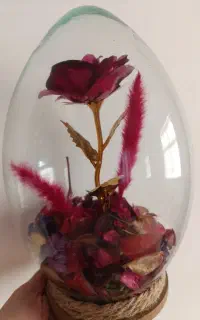 گل شیشه ای