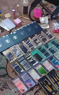 فروش پک کامل وسایل اکستنشن مژه