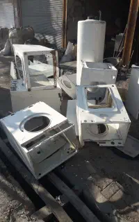 لباسشویی اتوماتیک وسطلی معیوب خراب و نیم سوز