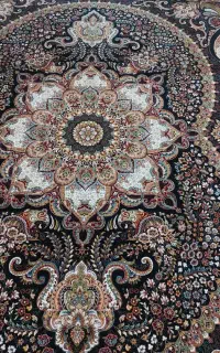 فرش ماشینی یک جفت طرح چیچک۱۲ متری