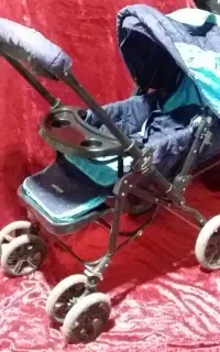 کالسکه و کریر در حد نو  baby land