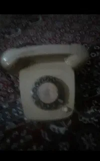 گوشی تلفن قدیمی چرخشی نوستالژی