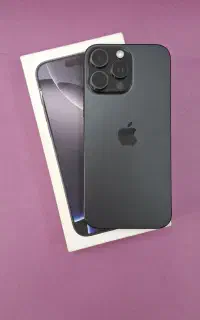 گوشی آیفون 16promax درحدآک باتری 100