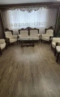 مبل کلاسیک نه نفره بهمراه میز غذاخوری هشت نفره