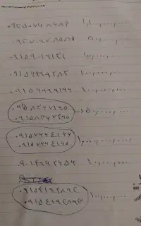 شماره های رندفروشی