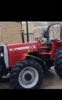 شخم زدن با تراکتور 475 جفت