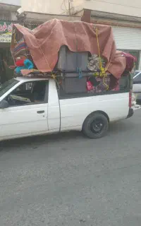 وانت بیرون شهری (پتو وضربه گیر)وانت بار آریسان۲