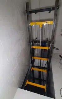 نصب بالابر هیدرولیک وهوم لیفت