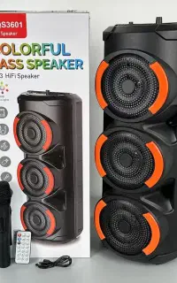اسپیکرشارژی سه طبقه۱۸ اینج مدلZQS 3601گارانتی۶ماهه