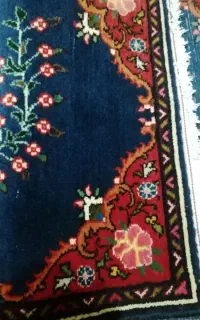 قالیچه دستبافت شهرکردی ظریف وهنری