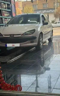 پژو ۲۰۶ تیپ ۵ مدل ۹۳ شاسی سالم فنی