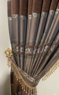فروش پرده و کنار پرده وکتیبه