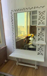 آینه چوبی