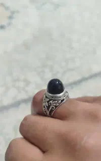 انگشتر نقره قدیمی