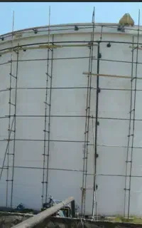 استخدام داربست بند در نفت شهر
