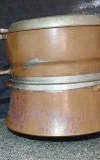 دیگ نیچه مس دست ساز