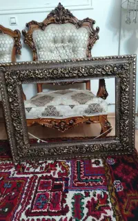 قاب تابلو فرش سالم چوبی