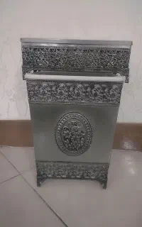 جا دستمال کاغذی و سطل زباله
