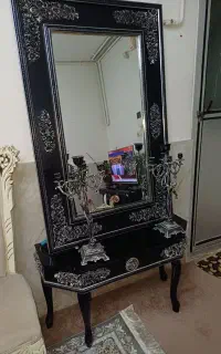 آیینه وکنسول وست شمعدانی