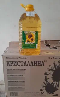 روغن سرخ آفتابگردان ۵ لیتری وارداتی روسیه