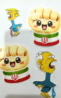 استیکر بامزه