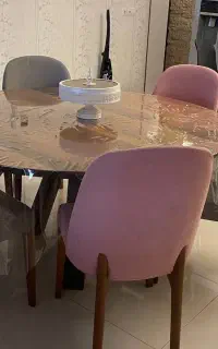 میز ناهار خوری ۶نفره گرد