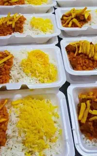غذای خانگی باکیفیت  سفارش روزانه و تعداد بالا