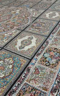 سلام قالی باغ بهشت ۷۰۰ شانه سالم