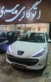 ۲۰۷ سفید سقف فلز اتومات صفر