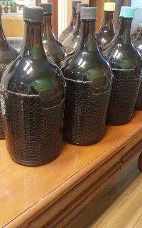 بطری شیشه ای ۵ لیتری