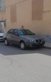 سمند دوگانه فابریک خاکستری