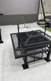 آتشدان و جوجه گردان اهنی