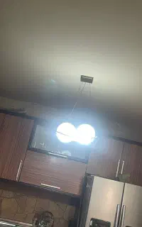 لوستر و پرده