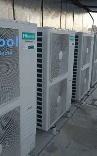 لوله مسی داکت اسپلیت سردخانه چیلر فروش.اجرا