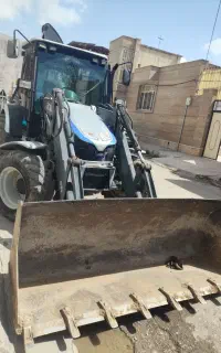 بیل بکهو جهت تخریب و خاک برداری