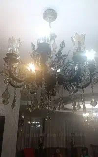 دوتا لوستر 8شاخه  در حد نو وتمیز