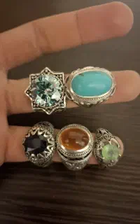 انگشتر نقره اصلی