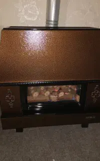 بخاری شومینه نیککالا رنگ مسی نونو